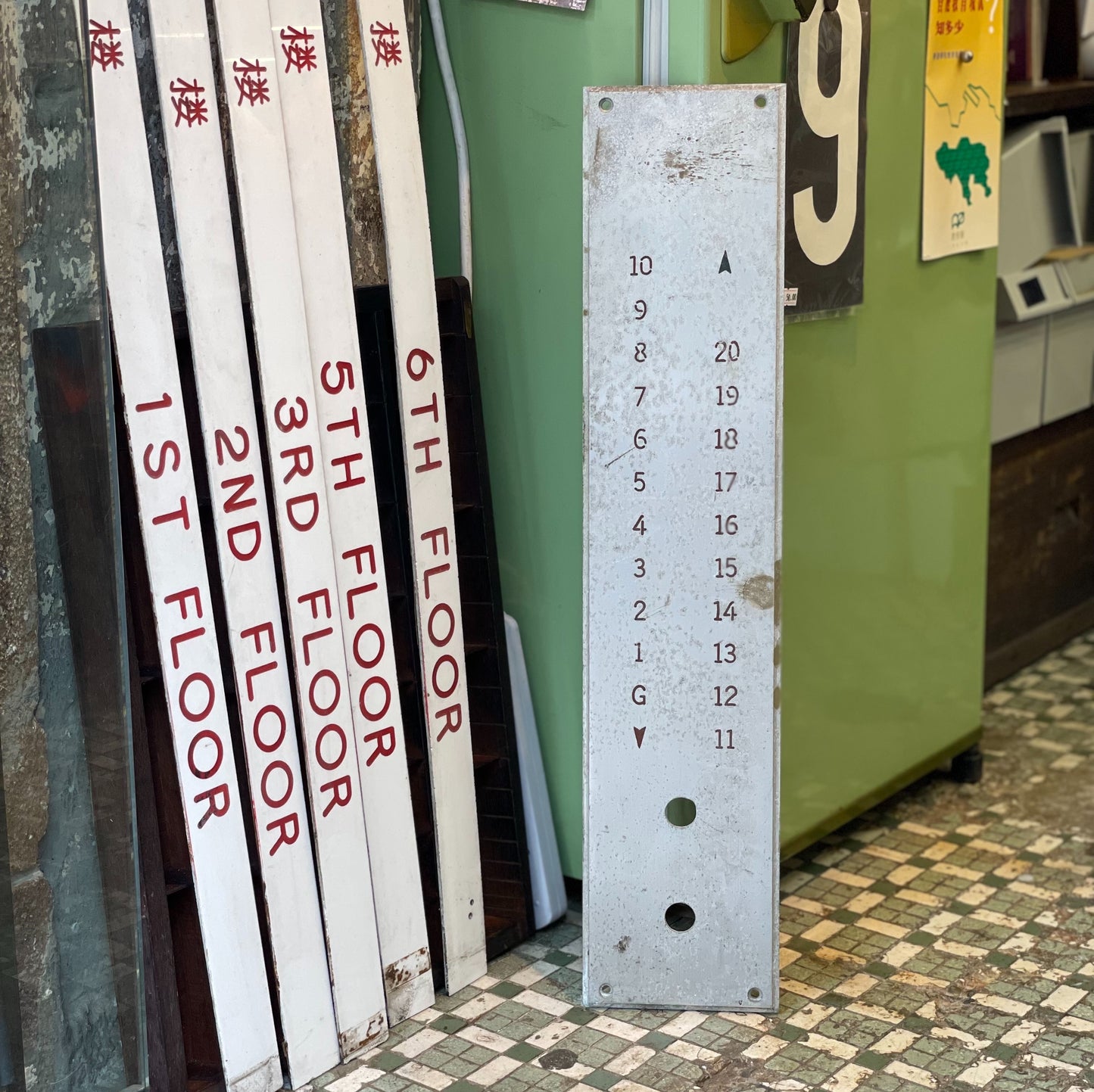 80年代電梯外顯示面板