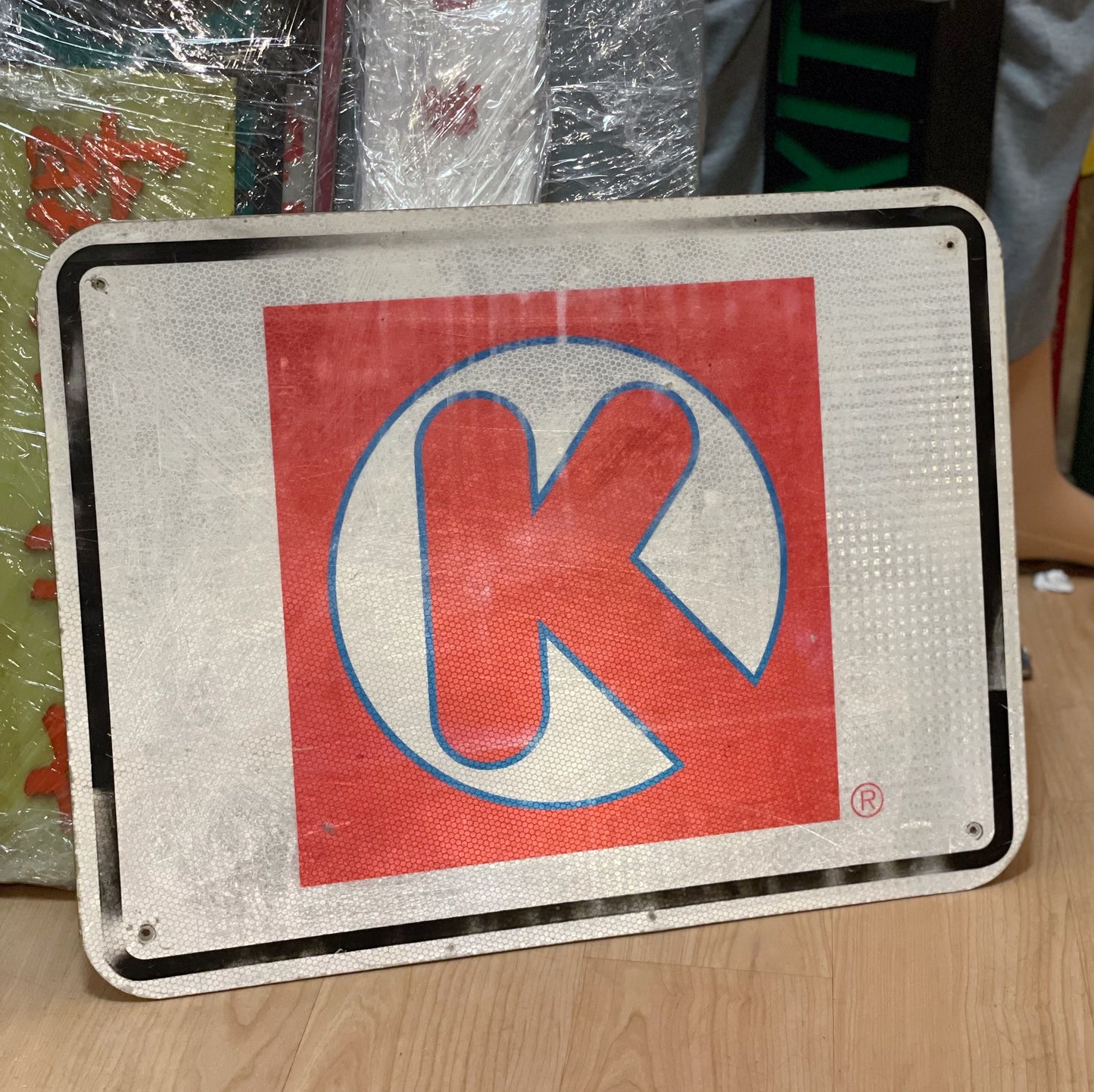美國 CIRCLE K SUBWAY 雙面鐵路牌