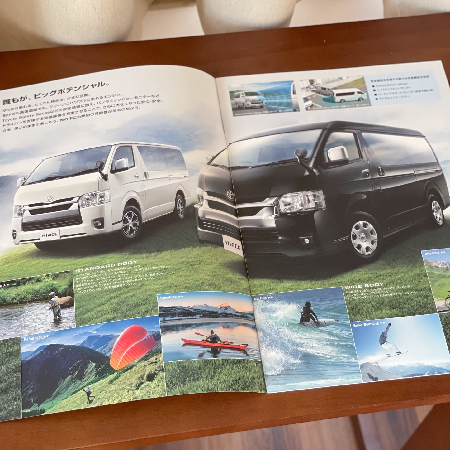 Toyota Hiace 日本版Catalog
