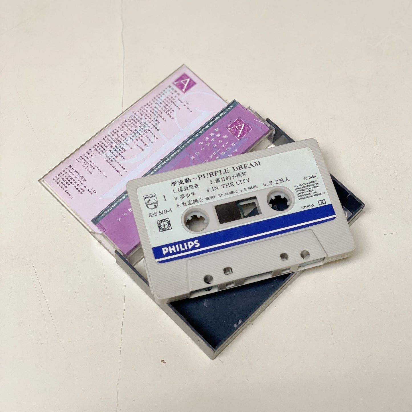 李克勤Cassette兩隻