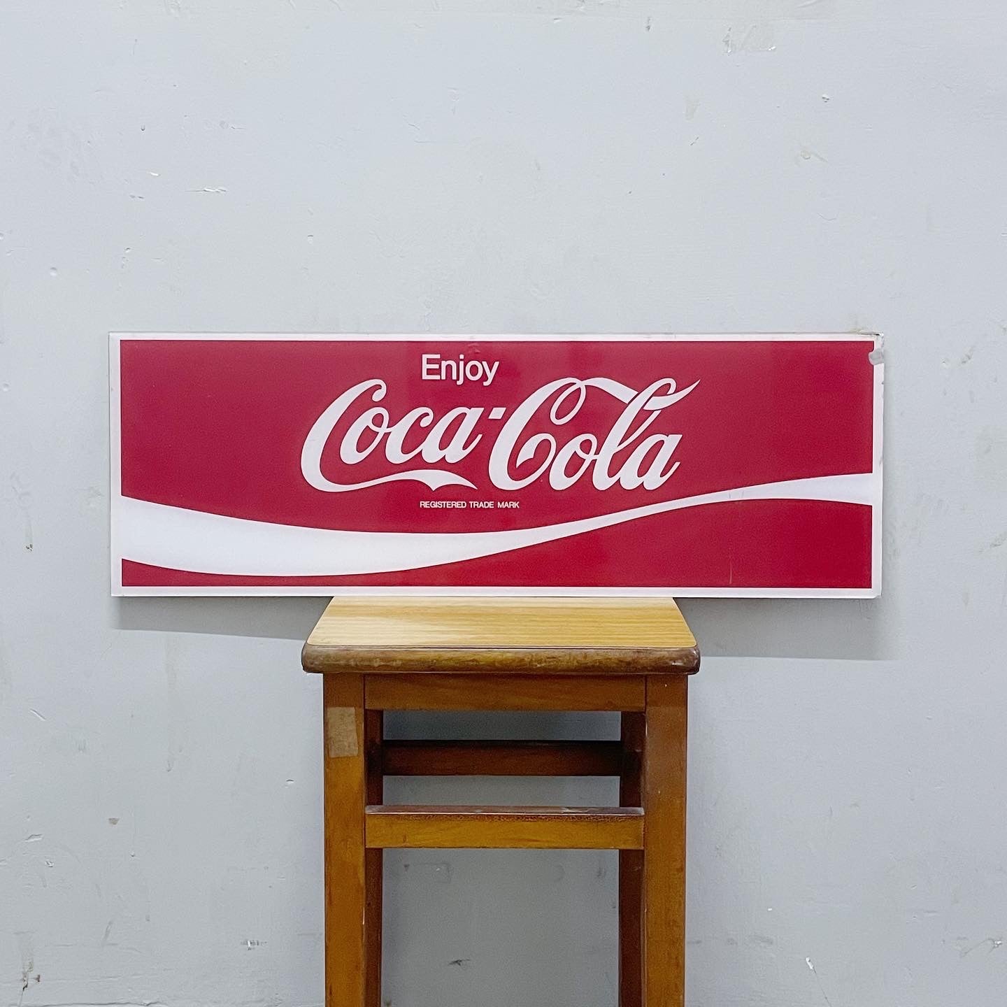 80年代美國進口可口可樂膠招牌