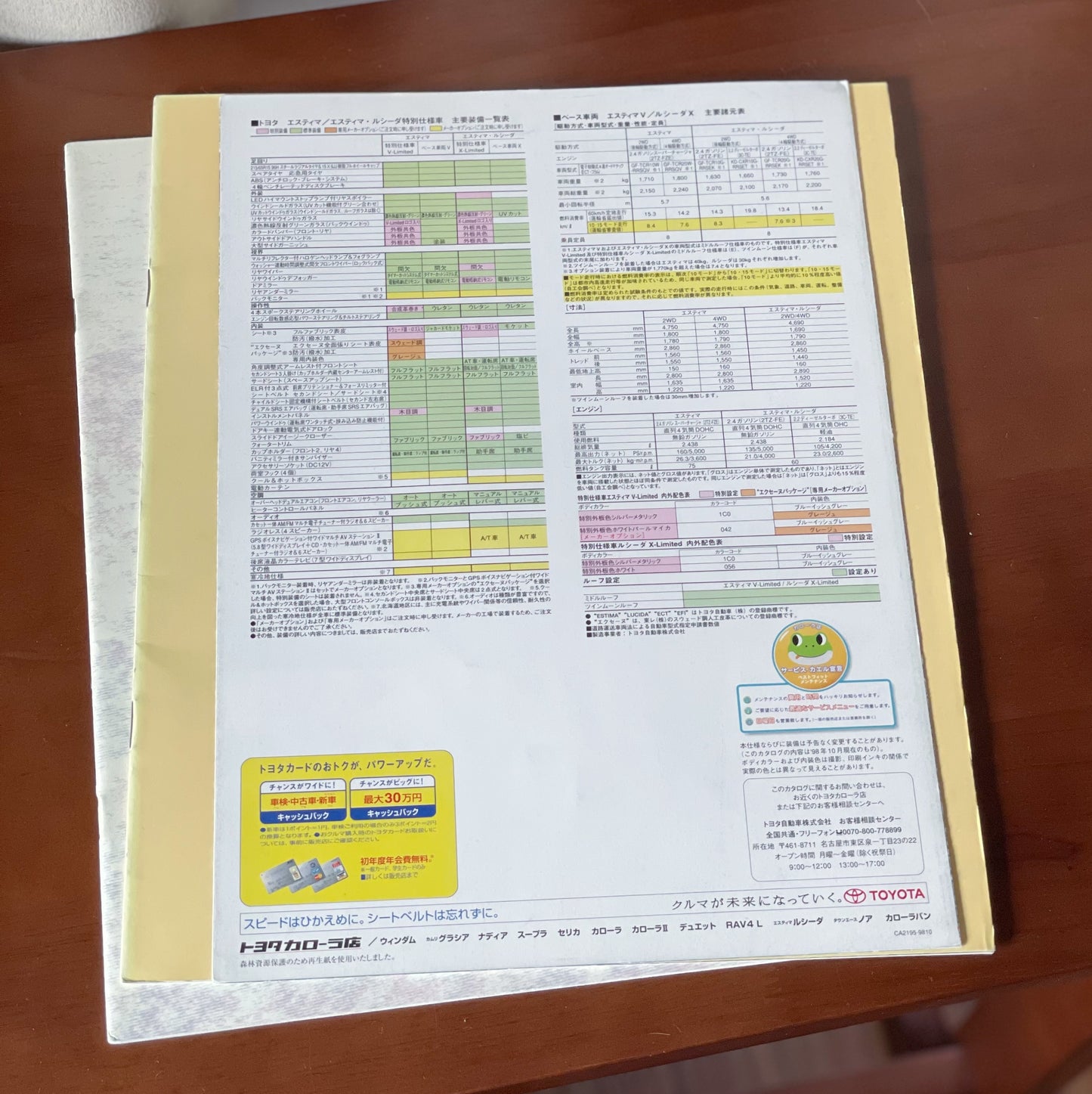 Toyota Lucida 日本版Catalog