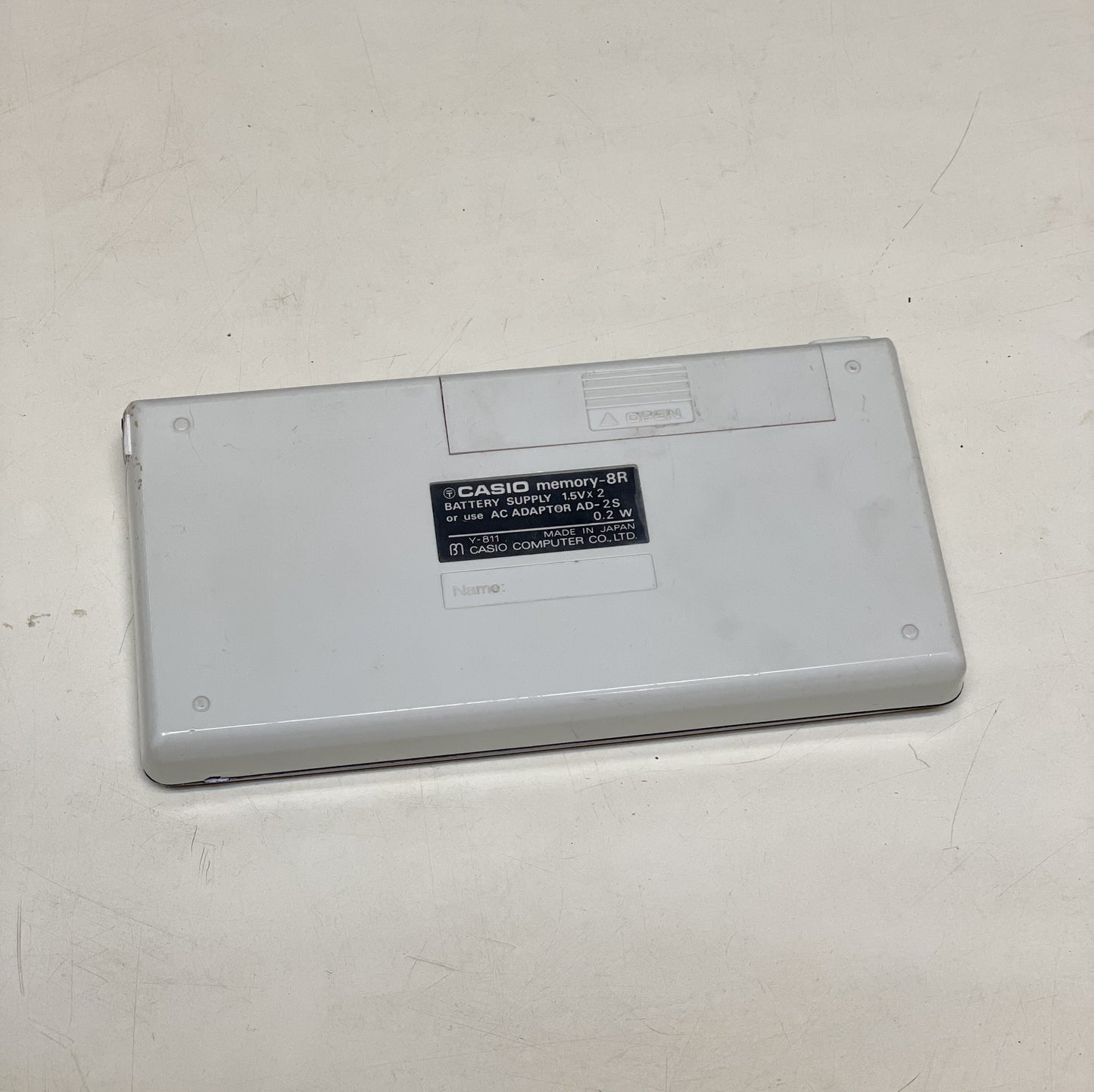 CASIO memory 8R 計數機