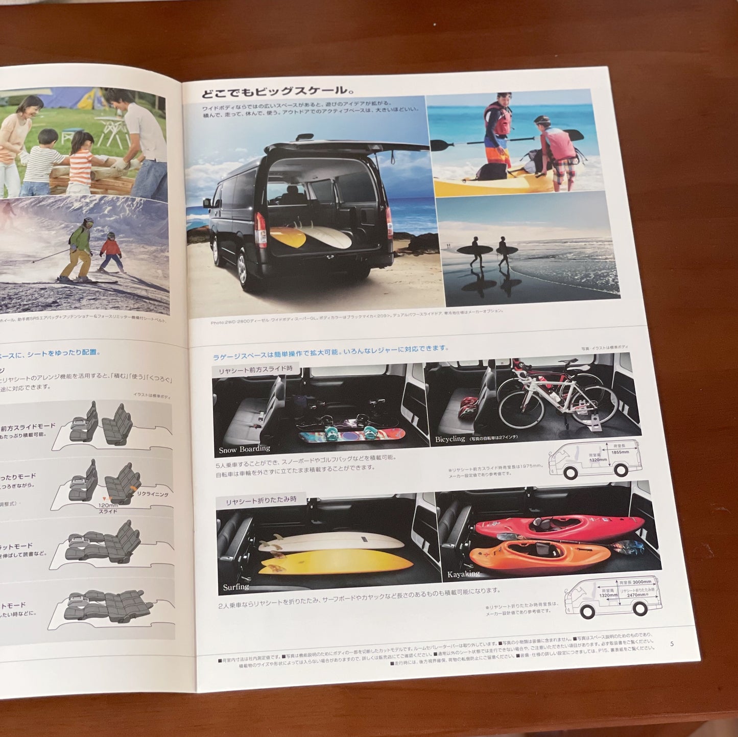 Toyota Hiace 日本版Catalog