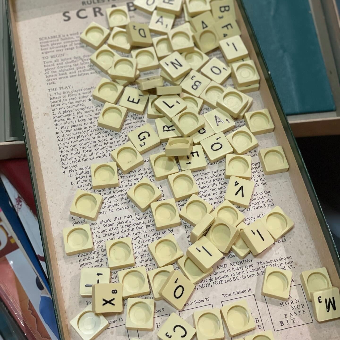 舊版英國製Scrabble