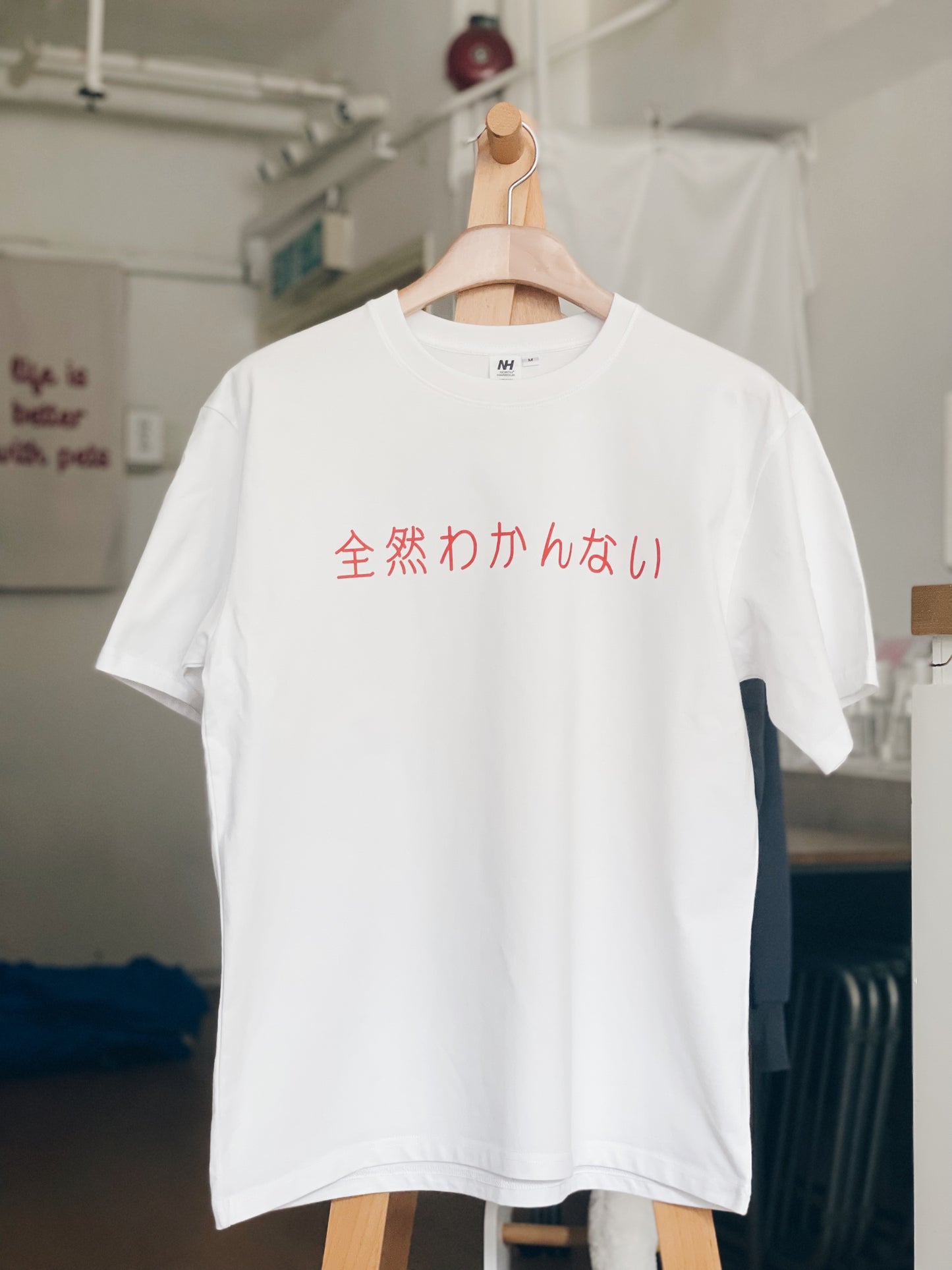 【訂製商品】自訂文字內容 鑼機字Tee