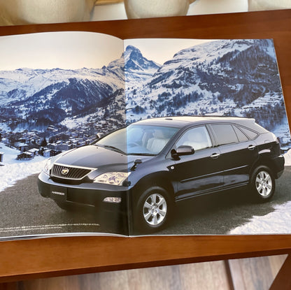Toyota Harrier 日本版Catalog
