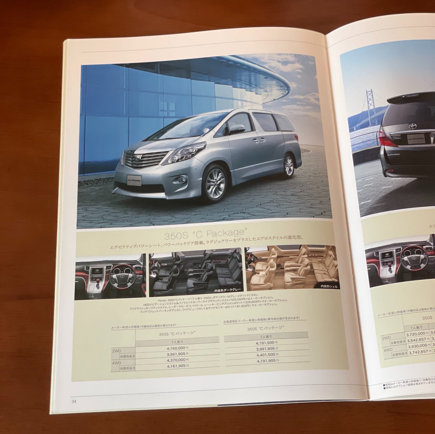 Toyota Alphard 日本版Catalog