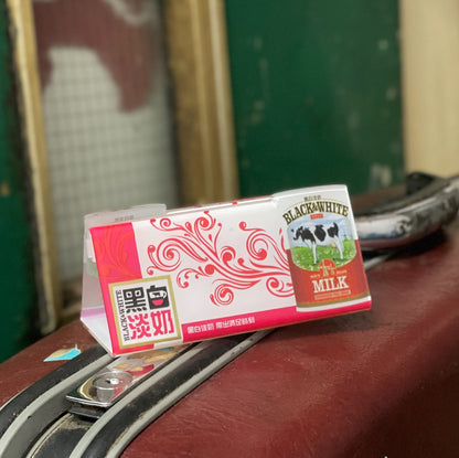 茶餐廳黑白淡奶餐牌座