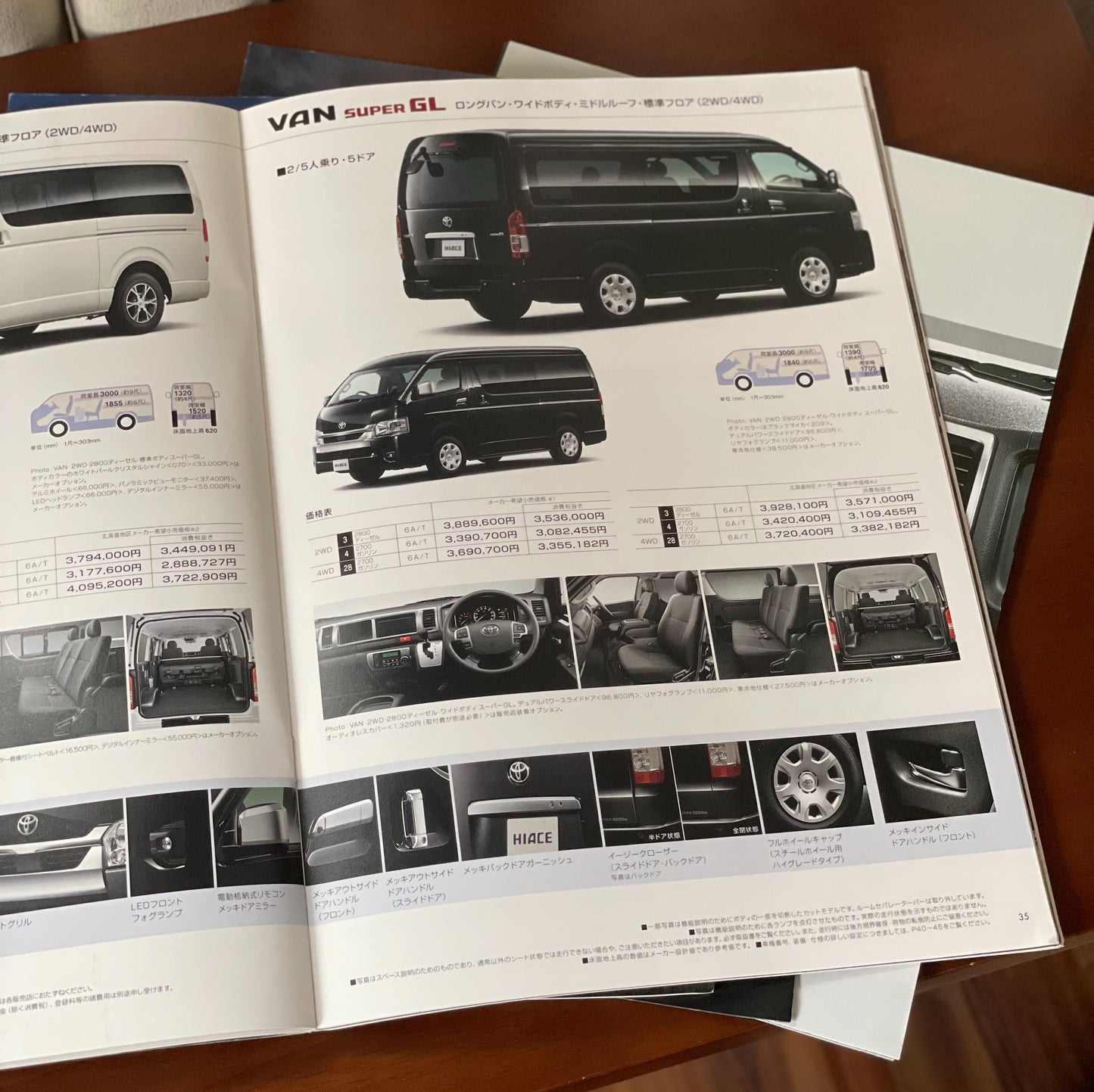 Toyota Hiace 日本版Catalog (2)