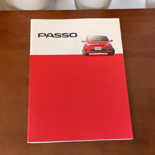 Toyota Passo 日本版Catalog