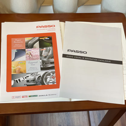 Toyota Passo 日本版Catalog