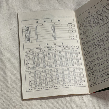 60年代 利工民 掌心記事簿