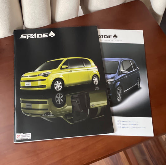 Toyota Spade 日本版Catalog