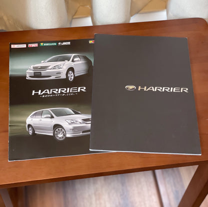 Toyota Harrier 日本版Catalog