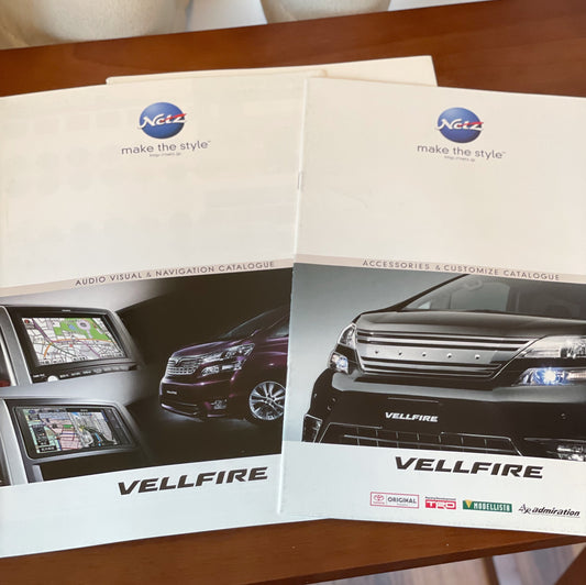 Toyota Vellfire 日本版Catalog