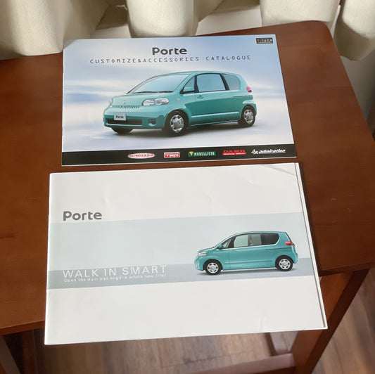 Toyota Porte 日本版Catalog