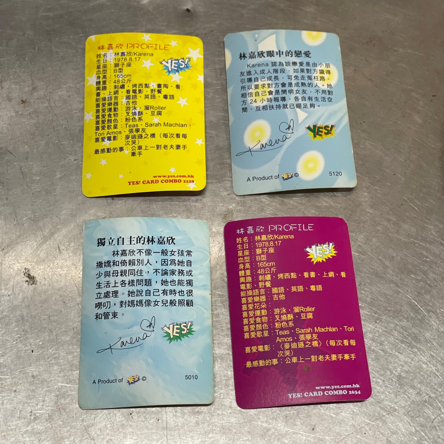 林嘉欣YES卡